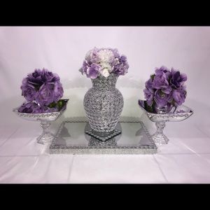Mirror center pieces